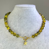 Collar Ágata Dragón Amarillo