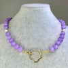 Collar Jade Malva