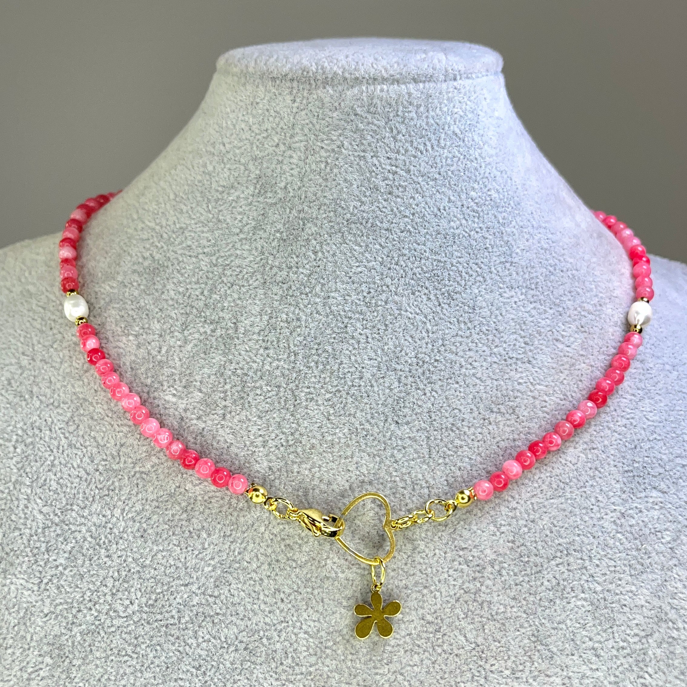 Collar Ágata Rosa