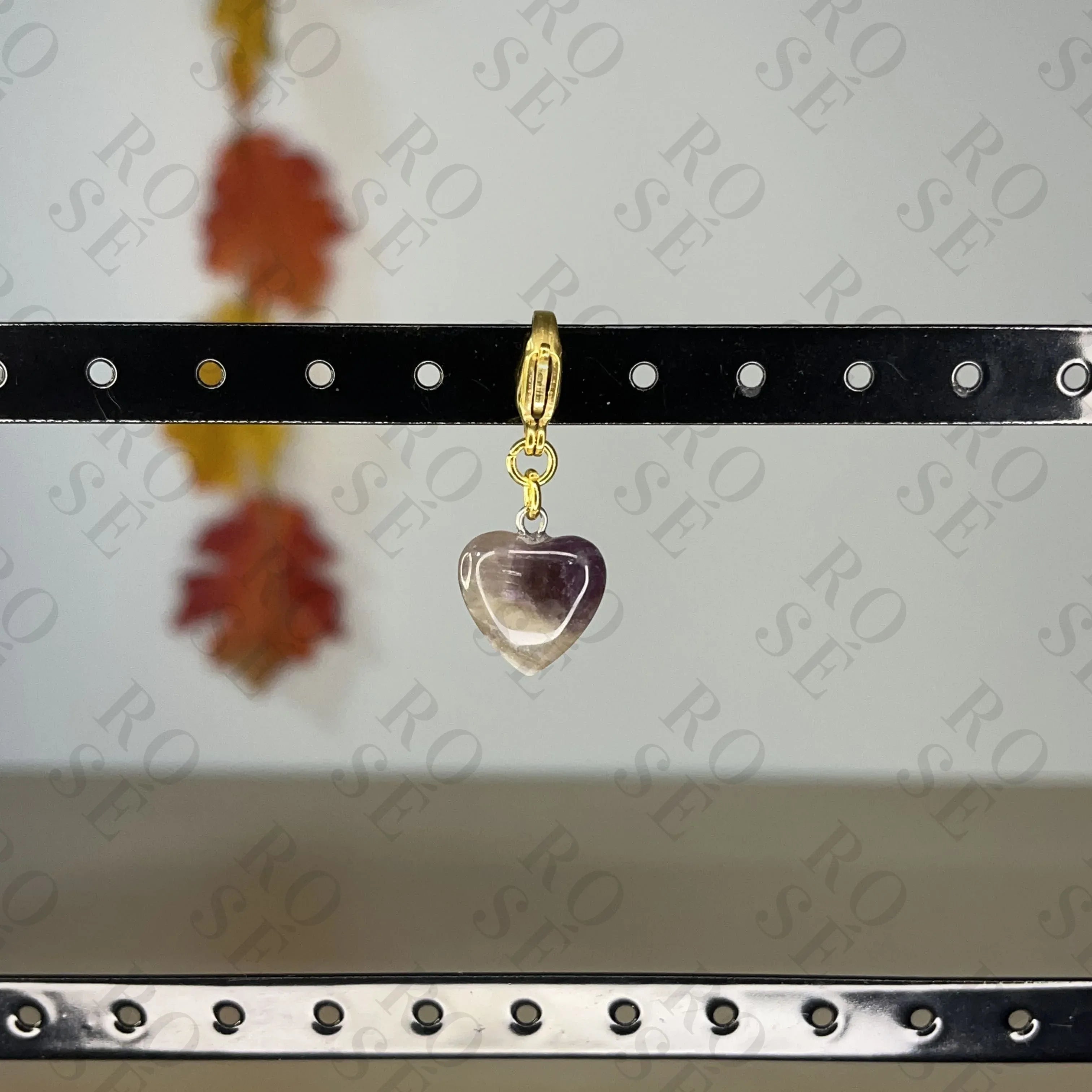 Charm Corazón Amatista - Rosé Bijoux