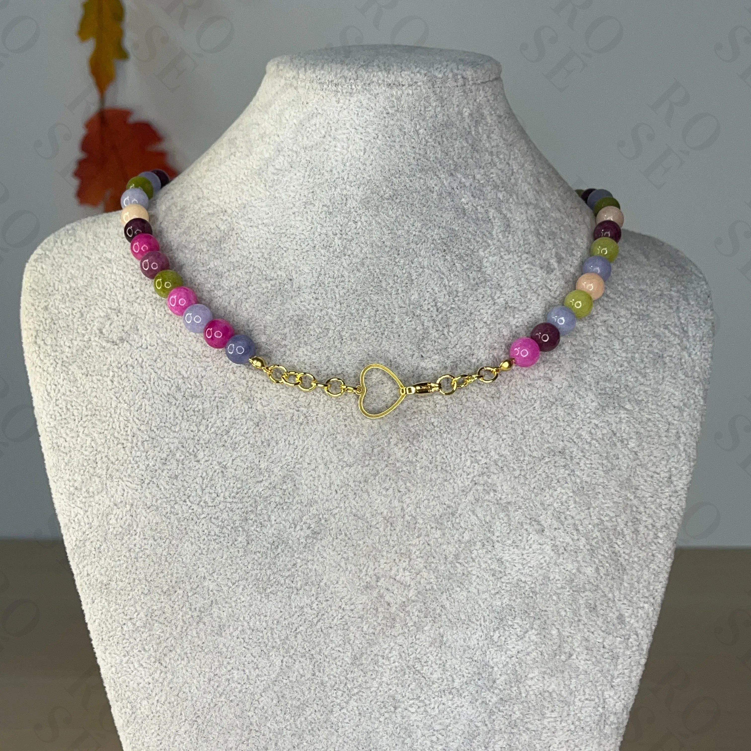 Collar Turmalina Multicolor - Rosé Bijoux