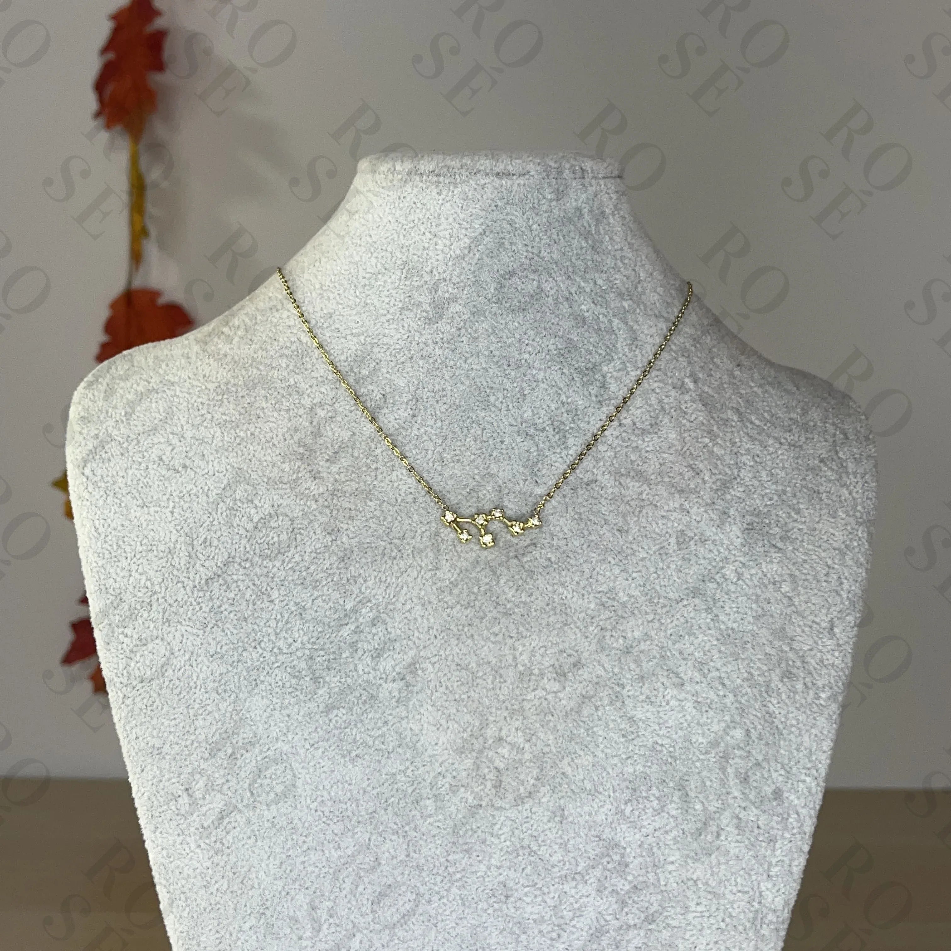 Collar Constelación Piscis - Rosé Bijoux