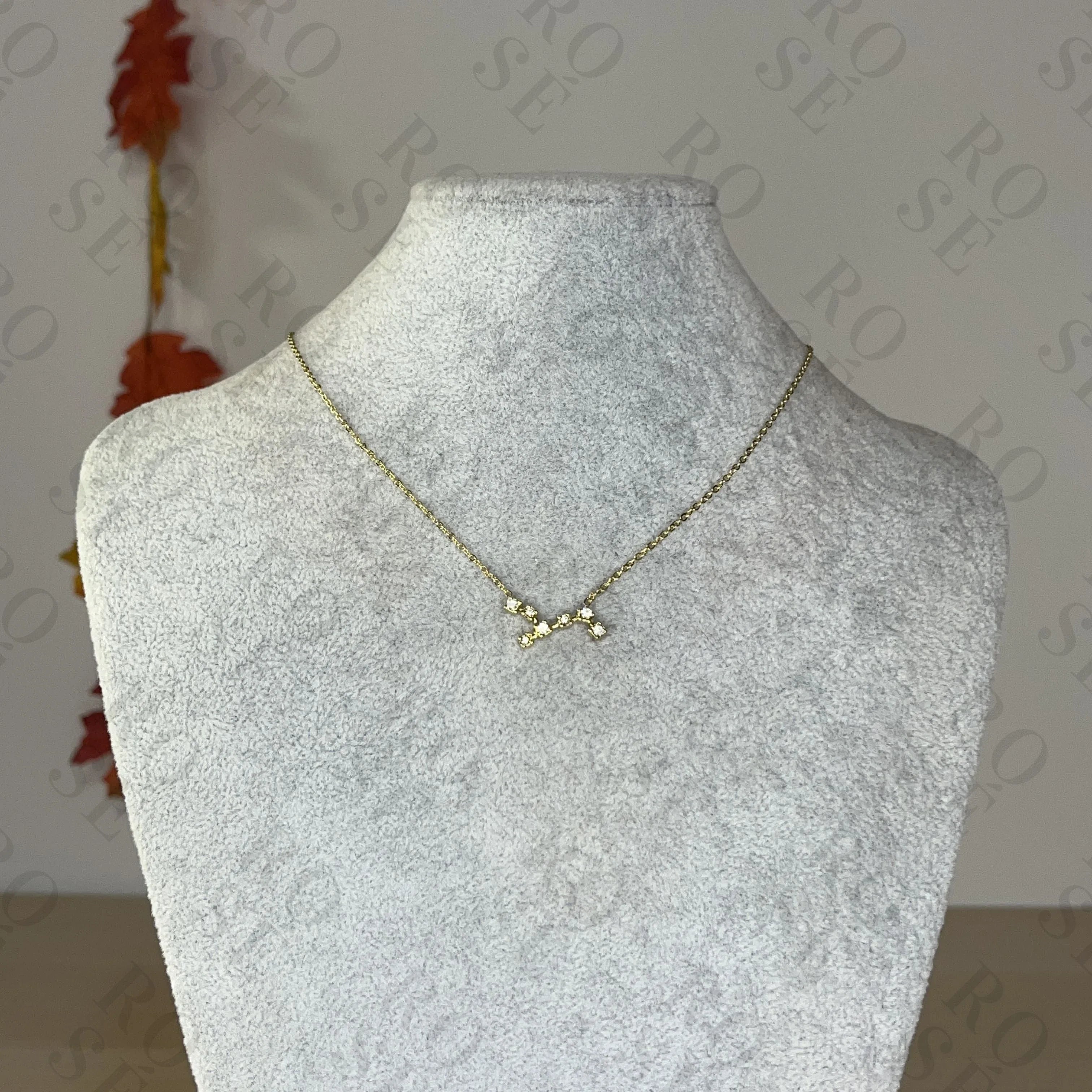 Collar Constelación Sagitario - Rosé Bijoux