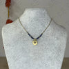 Collar Lapislázuli Charm Corazón