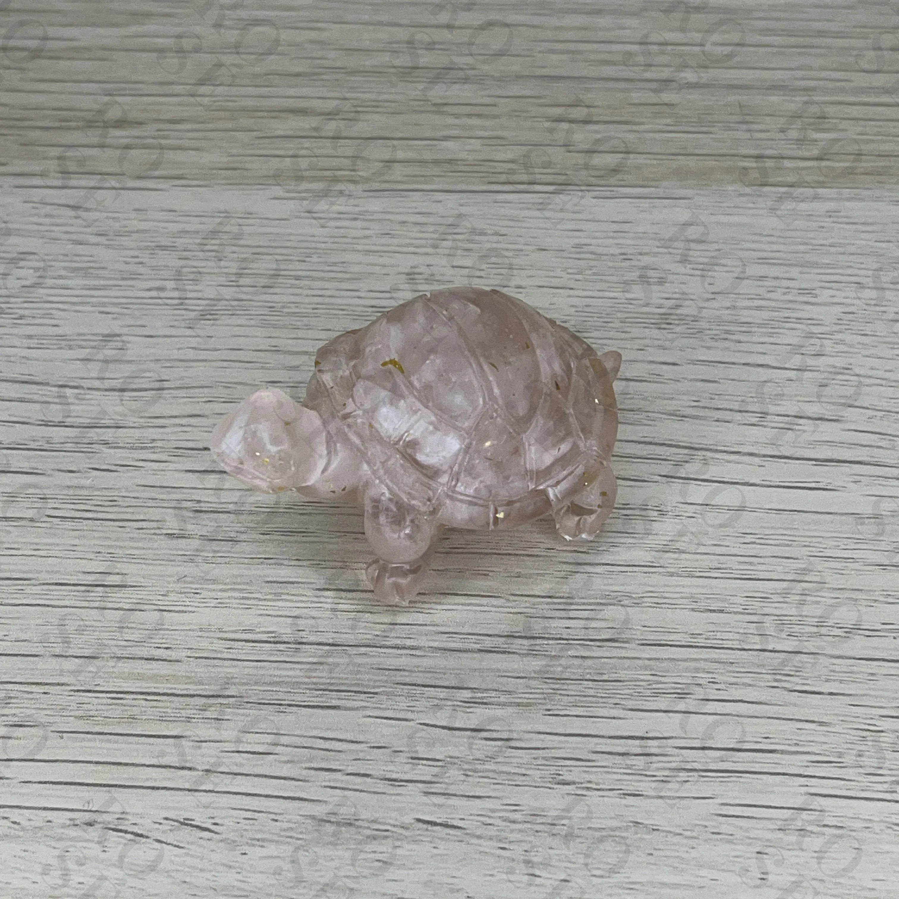 Tortuga Cuarzo Rosa - Rosé Bijoux