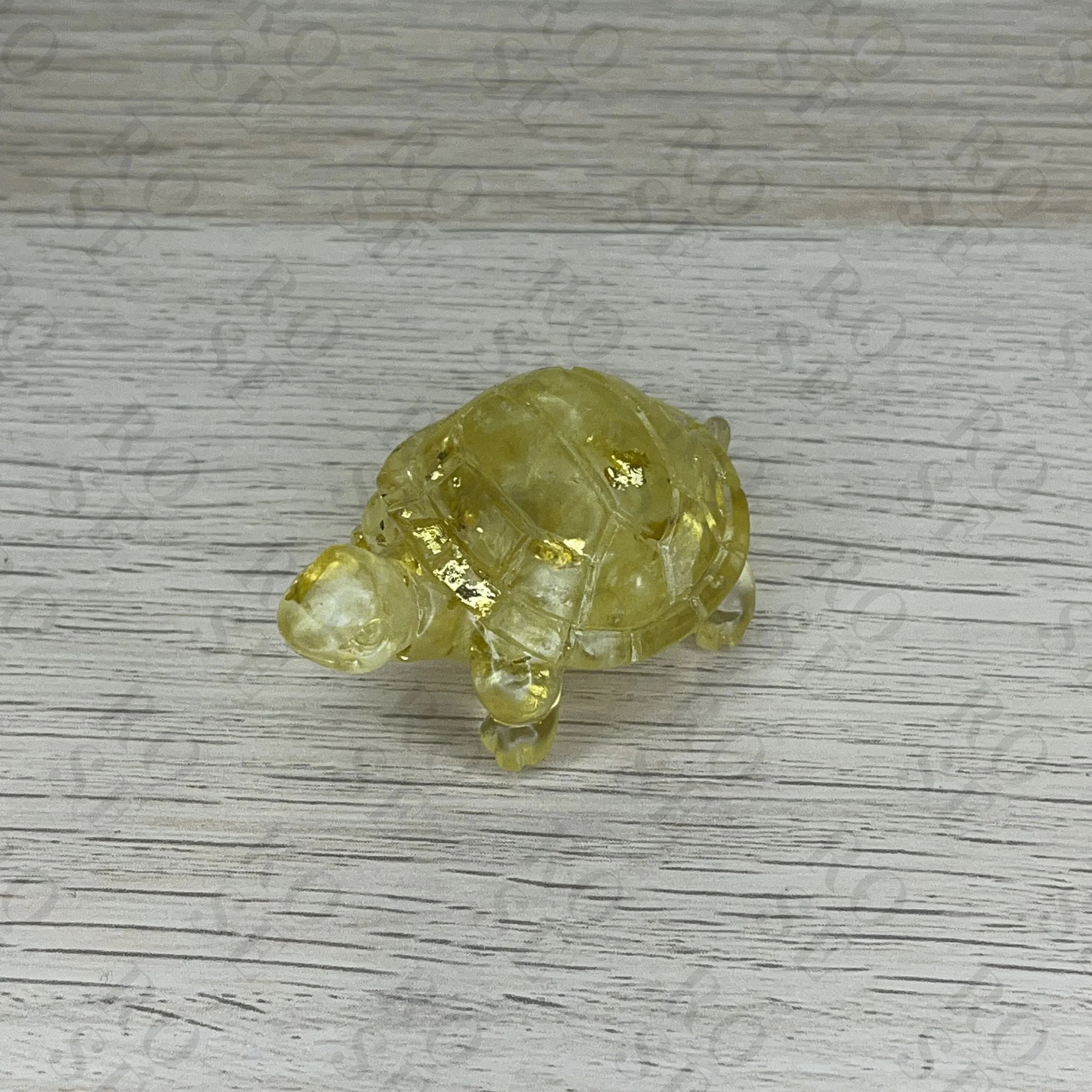 Tortuga Calcita Amarilla - Rosé Bijoux