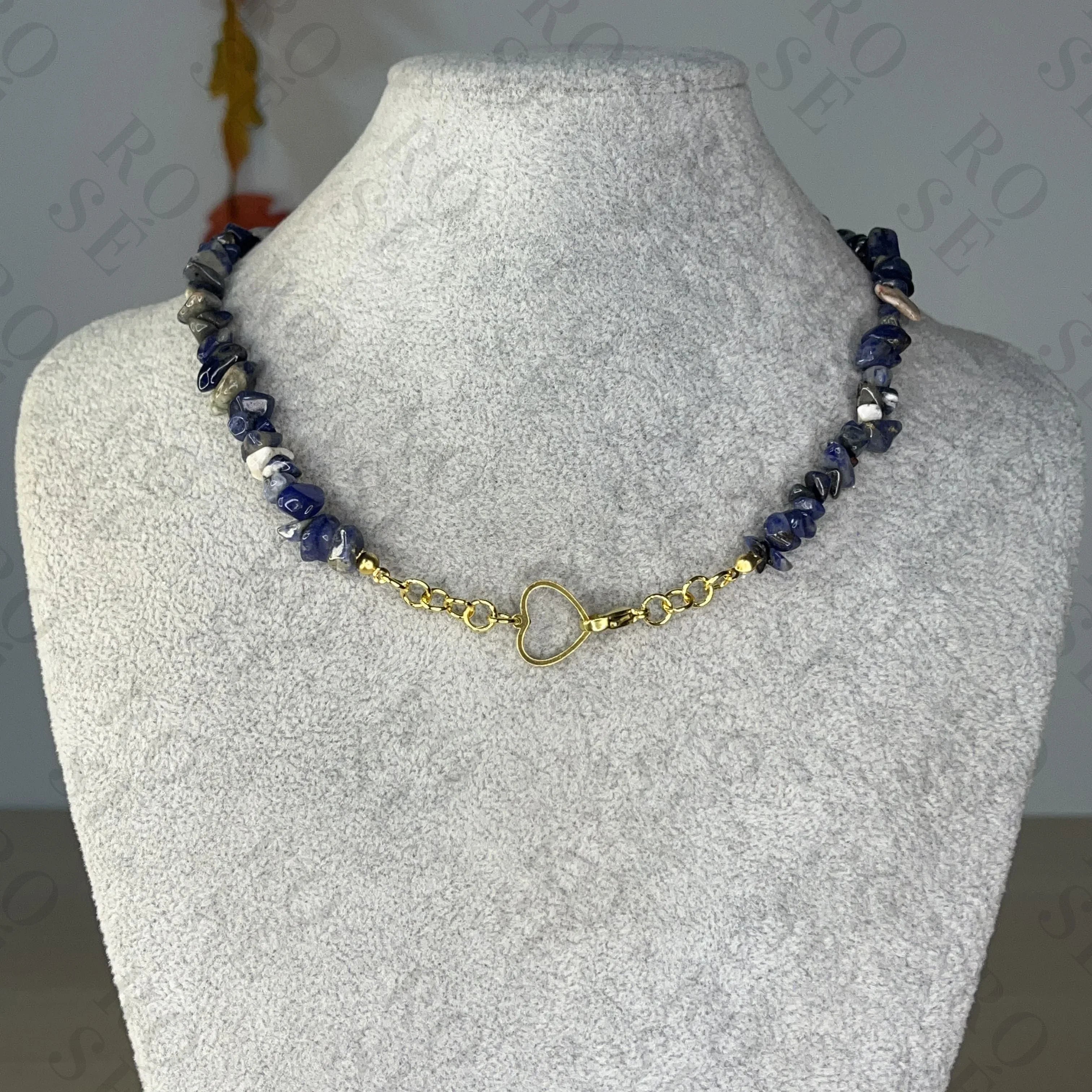 Collar Sodalita - Rosé Bijoux