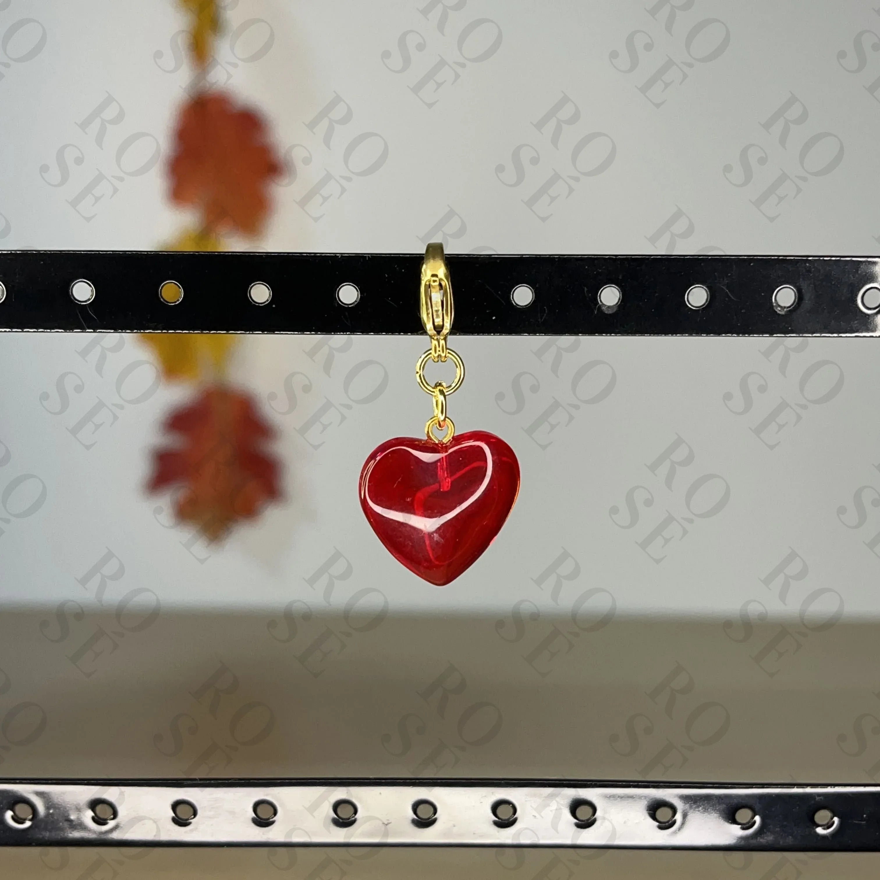 Charm Corazón Rojo - Rosé Bijoux