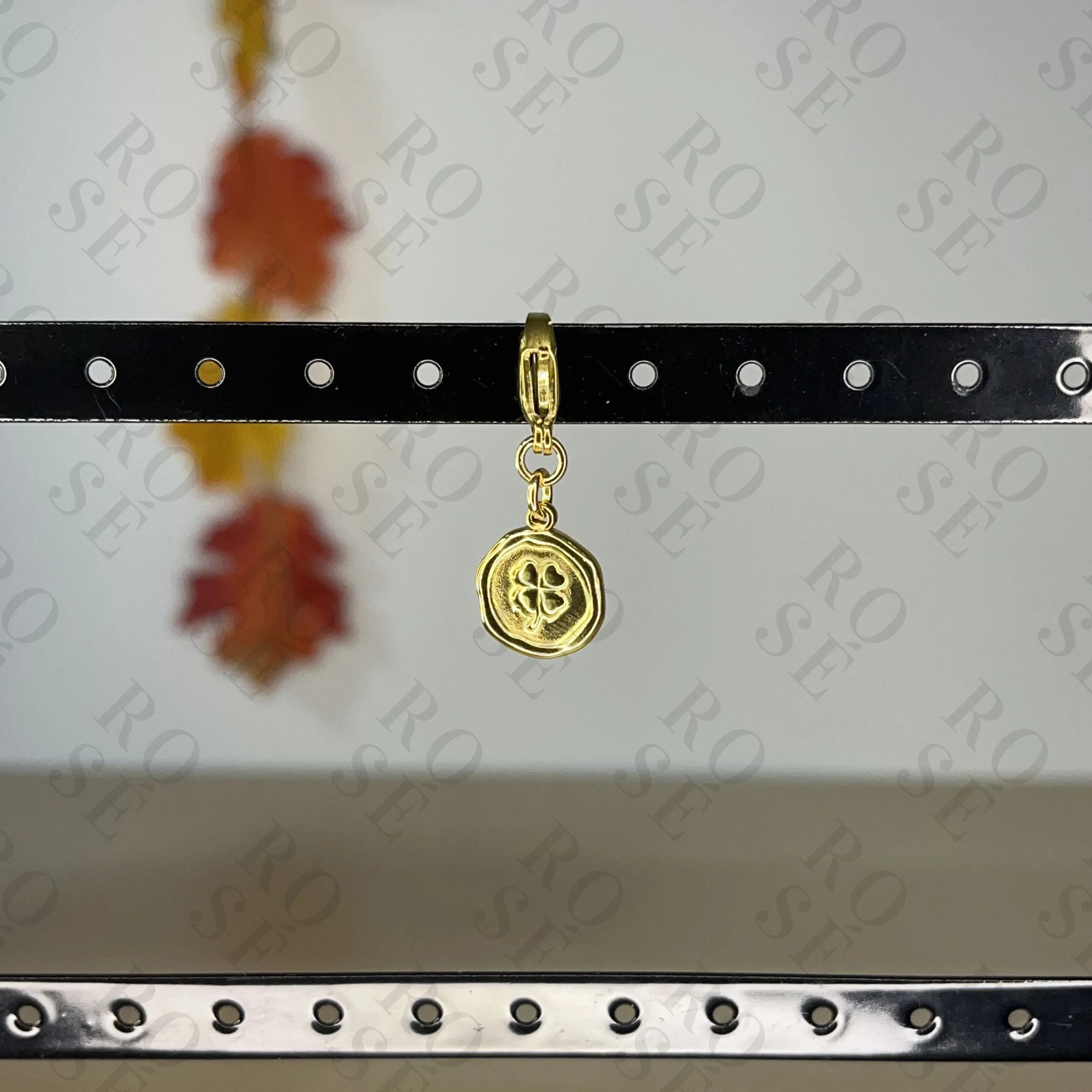 Charm Trébol de la Suerte - Rosé Bijoux